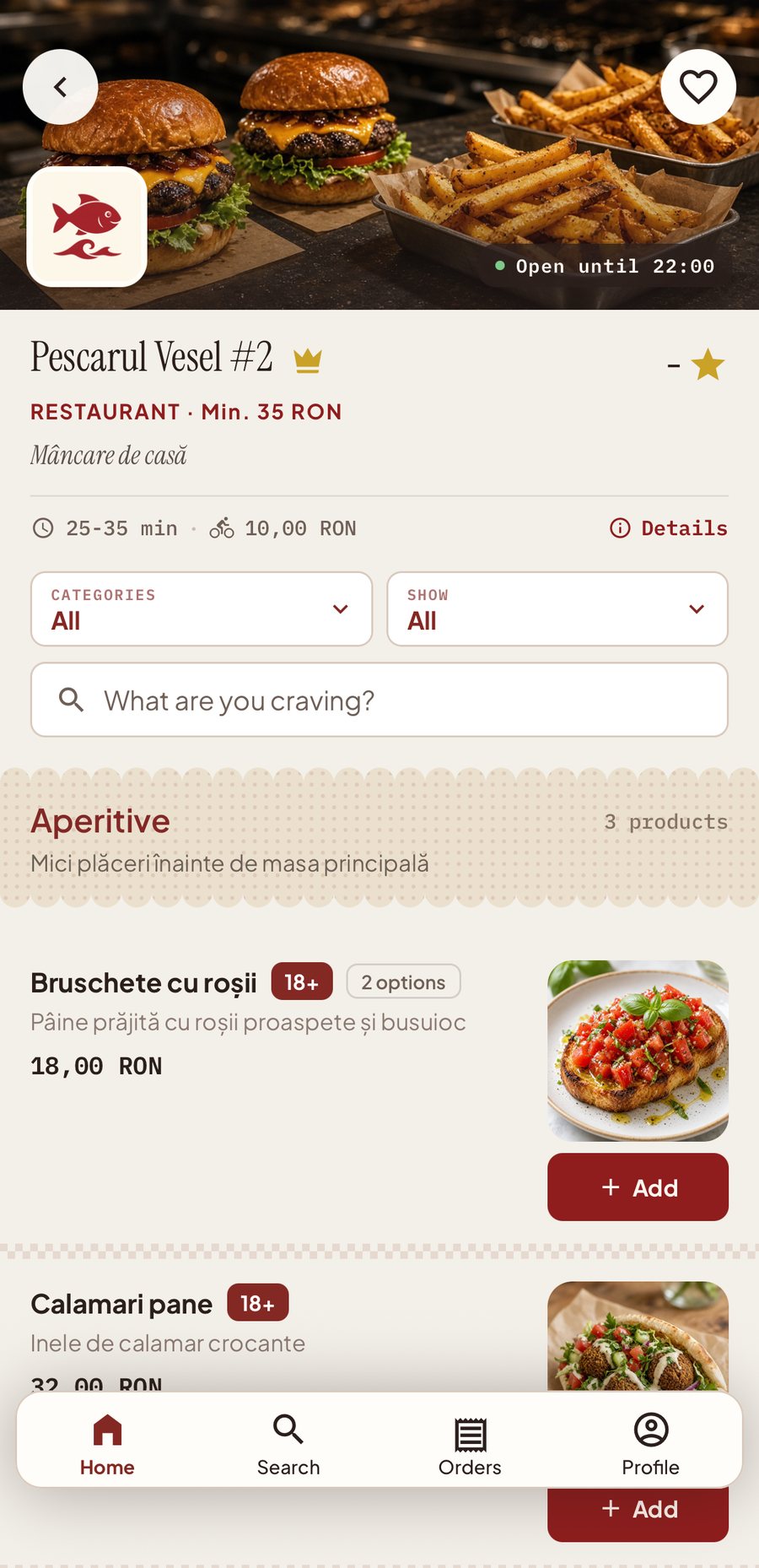 SSALTED — profil restaurant și meniu